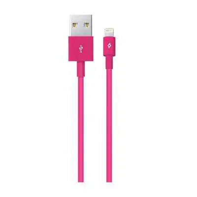 Кабель Ttec (2DK7508P) USB - Lightning, 1м, Pink