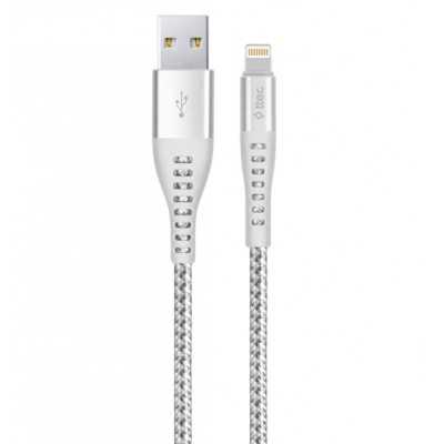 Кабель Ttec (2DKX01LG) USB - Lightning, ExtremeCable, 1.5м, Silver Купить Кривой Рог