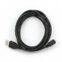 Купить ᐈ Кривой Рог ᐈ Низкая цена ᐈ Кабель Cablexpert USB - micro USB V 2.0 (M/M), 1.8 м, черный (CCP-mUSB2-AMBM-6)