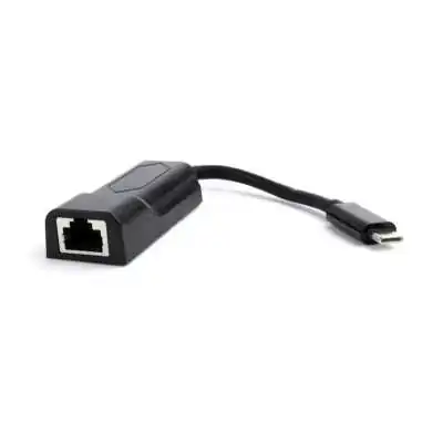 Купить Адаптер Cablexpert (A-CM-LAN-01) USB3.1 Type C - LAN, 0.15 м, черный Кривой Рог
