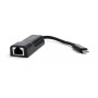Купить Адаптер Cablexpert (A-CM-LAN-01) USB3.1 Type C - LAN, 0.15 м, черный Кривой Рог
