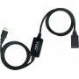 Купить Кабель Viewcon VV043-20M активный удлинитель USB, до 20м Кривой Рог