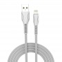 Кабель ColorWay USB-Lightning (line-drawing), 2.4А, 1м, White (CW-CBUL027-WH)