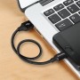 Кабель ColorWay USB-microUSB 2.4А, 0.25м, Black (CW-CBUM048-BK)