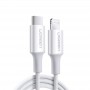 Кабель Ugreen US171 USB-C - Lightning, 1.5м, White (60748) Купить Кривой Рог