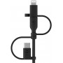 Кабель Belkin Boost Charge Universal USB - USB-C/Lightning/MicroUSB 1 м Black (CAC001bt1MBK) Купить Кривой Рог