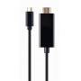 Купить ᐈ Кривой Рог ᐈ Низкая цена ᐈ Кабель Cablexpert USB Type-C - HDMI (M/M), 2 м, черный (A-CM-HDMIM-01) 