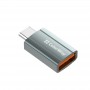 Купить ᐈ Кривой Рог ᐈ Низкая цена ᐈ Адаптер Colorway USB - USB Type-C V 3.0 (F/M) Gray (CW-AD-AC) 
