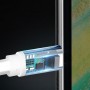 Кабель ColorWay USB-Lihgtning, 0.25м White (CW-CBUM-LM25W)