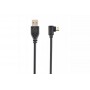 Купить Кабель Cablexpert (CCB-USB2-AMmDM90-6) USB2.0(М) - microUSB(M), черный, 1.8м Кривой Рог