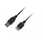 Купить Кабель Piko (1283126474118) USB 2.0 AM-AF, 3м, Black Кривой Рог