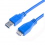 Купить Кабель ProLogix (PR-USB-P-12-30-18m) USB 3.0 AM/MicroBM, синий, 1,8м Кривой Рог