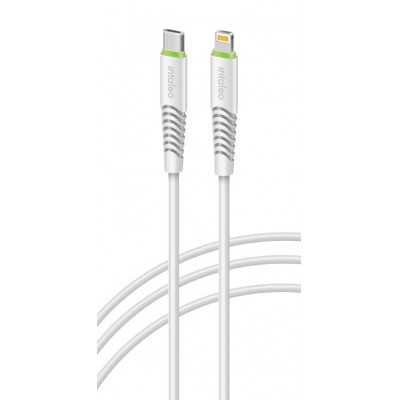 Кабель Intaleo CBFLEXTL1 USB-C-Lightning 1.2м White (1283126504099)
