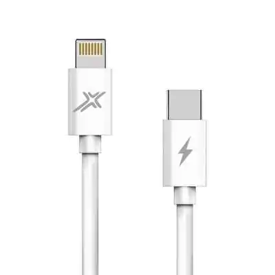 Кабель Grand-X USB-C-Lightning, Power Delivery, 20W, 1м, White (CL-07)