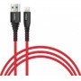 Кабель Intaleo CBRNYL1 USB-Lightning 1.2м Red (1283126559471) Купить Кривой Рог