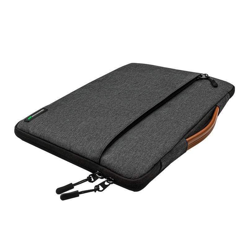 Купить ᐈ Кривой Рог ᐈ Низкая цена ᐈ Чехол-сумка для ноутбука Grand-X SLX-15D 15" Dark Grey