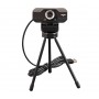 Купить ᐈ Кривой Рог ᐈ Низкая цена ᐈ Веб-камера Frime FWC-006 FHD Black с триподом