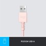 Купить ᐈ Кривой Рог ᐈ Низкая цена ᐈ Гарнитура Logitech H390 USB Rose (981-001281)