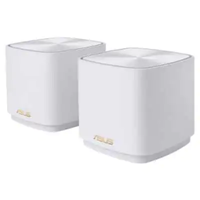 Купить Wi-Fi Mesh система Asus ZenWiFi XD4 Plus 2pk White (90IG07M0-MO3C20) (AX1800, 1xGE WAN/LAN, 1xGE LAN, AiMesh, 2 внутренни