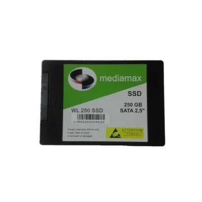 Накопитель SSD  250GB Mediamax 2.5 SATAIII TLC (WL 250 SSD) Refurbished наработка до 1%