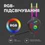 Купить ᐈ Кривой Рог ᐈ Низкая цена ᐈ Гарнитура Canyon Darkless GH-9A Gaming 3.5 мм RGB Black (CND-SGHS9A)