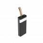 Купить ᐈ Кривой Рог ᐈ Низкая цена ᐈ Универсальная мобильная батарея XO PR129 20000mAh Black (1283126558559)
