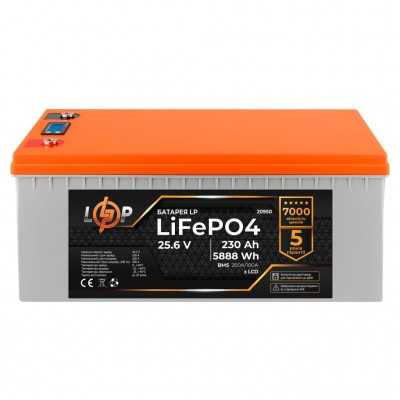 Купить ᐈ Кривой Рог ᐈ Низкая цена ᐈ Аккумуляторная батарея LogicPower 24V 230 AH (5888Wh) для ИБП с LCD (BMS 200A/100A) LiFePO4