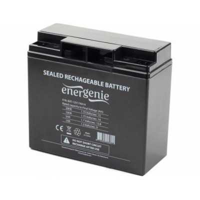 Купить ᐈ Кривой Рог ᐈ Низкая цена ᐈ Аккумуляторная батарея EnerGenie 12V 17AH (BAT-12V17AH/4) AGM