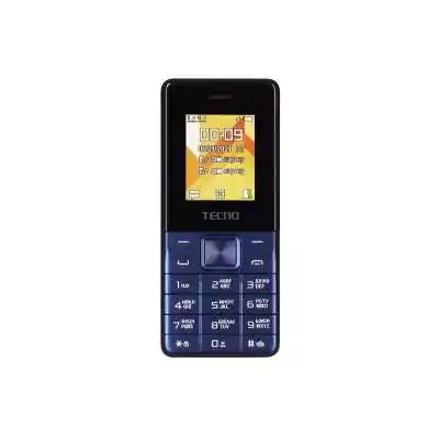 Мобильный телефон Tecno T301 Dual Sim Deep Blue (4895180778681); 1.77" (128х128) TN / клавиатурный моноблок / microSD до 16 ГБ /