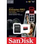 Купить ᐈ Кривой Рог ᐈ Низкая цена ᐈ Карта памяти MicroSDXC 128GB UHS-I U3 R200/W90MB/s SanDisk Extreme Pro V30 + SD-адаптер (SDS