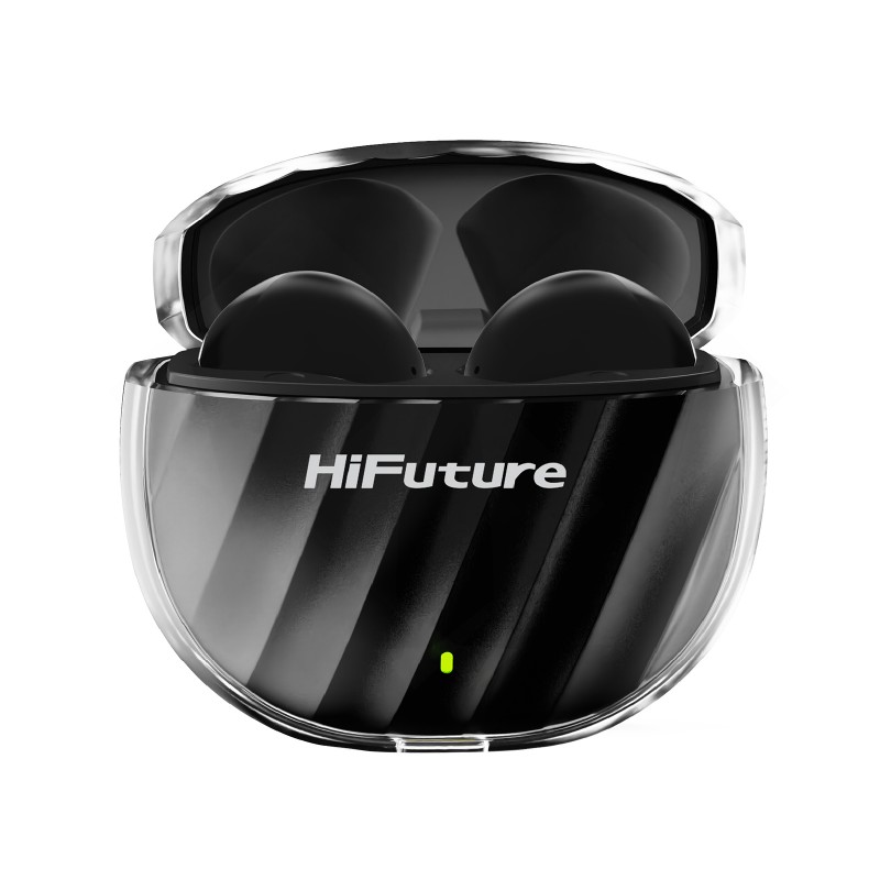 Купить ᐈ Кривой Рог ᐈ Низкая цена ᐈ Bluetooth-гарнитура HiFuture FlyBuds3 Black (flybuds3.black)