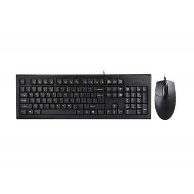 Купить ᐈ Кривой Рог ᐈ Низкая цена ᐈ Комплект (клавиатура, мышь) A4Tech KR-8572S Black