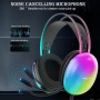Купить ᐈ Кривой Рог ᐈ Низкая цена ᐈ Гарнитура Aula S505 RGB Transparent Gaming Headset Black (6948391235479)