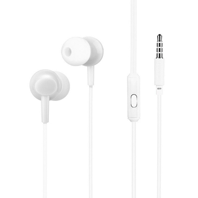 Купить ᐈ Кривой Рог ᐈ Низкая цена ᐈ Гарнитура Hoco M14 Inital Sound White (M14W)