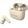 Купить ᐈ Кривой Рог ᐈ Низкая цена ᐈ Bluetooth-гарнитура Canyon OnGo TWS-10 ANC ENC Beige (CNS-TWS10BG)
