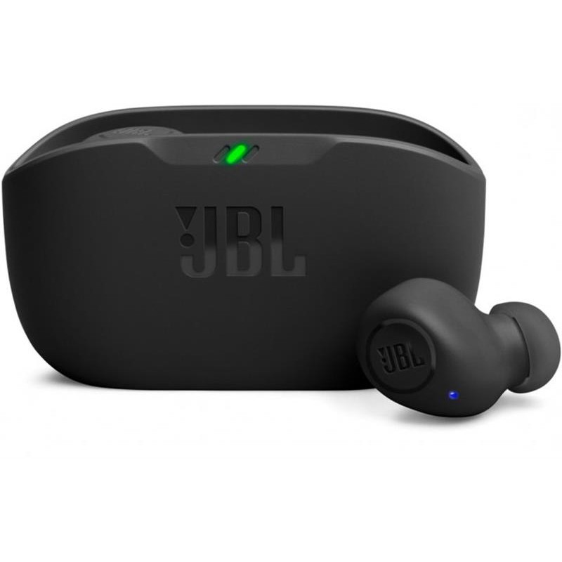 Купить ᐈ Кривой Рог ᐈ Низкая цена ᐈ Bluetooth-гарнитура JBL Wave Buds Black (JBLWBUDSBLK)