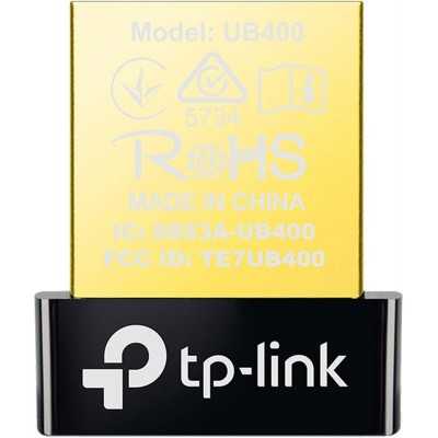 Купить ᐈ Кривой Рог ᐈ Низкая цена ᐈ Bluetooth-адаптер TP-Link (UB400) v4.0 Black