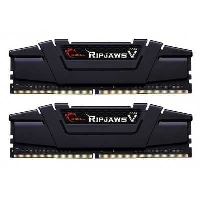 Купить ᐈ Кривой Рог ᐈ Низкая цена ᐈ Модуль памяти DDR4 2x8GB/3200 G.Skill Ripjaws V Black (F4-3200C16D-16GVKB)