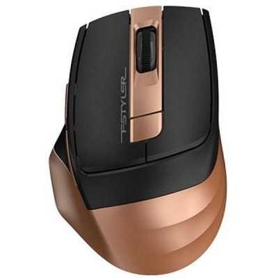Купить ᐈ Кривой Рог ᐈ Низкая цена ᐈ Мышь беспроводная A4Tech FG35 Bronze USB