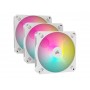 Купить ᐈ Кривой Рог ᐈ Низкая цена ᐈ Вентилятор Corsair iCUE AR120 Digital RGB 120mm PWM Fan Triple Pack White (CO-9050169-WW), 1
