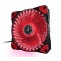 Купить ᐈ Кривой Рог ᐈ Низкая цена ᐈ Вентилятор Frime Iris LED Fan 33LED Red (FLF-HB120R33); 120х120х25мм, 3-pin+4-pin