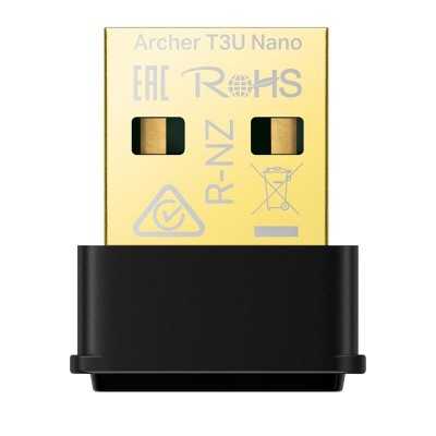 Купить ᐈ Кривой Рог ᐈ Низкая цена ᐈ Беспроводной адаптер TP-Link Archer T3U Nano (AC1300, USB 2.0)