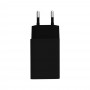 Купить ᐈ Кривой Рог ᐈ Низкая цена ᐈ Сетевое зарядное устройство ColorWay (1USBx2A) Black (CW-CHS012CM-BK) + кабель MicroUSB