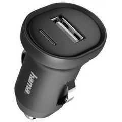 Купить ᐈ Кривой Рог ᐈ Низкая цена ᐈ Автомобильное зарядное устройство Hama (1USBx1A) Black (2000985340243) OEM