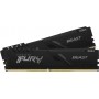Купить ᐈ Кривой Рог ᐈ Низкая цена ᐈ Модуль памяти DDR4 2x8GB/3600 Kingston Fury Beast Black (KF436C17BBK2/16)