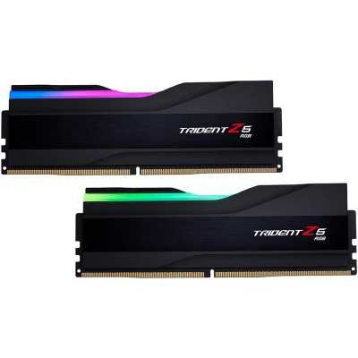 Купить ᐈ Кривой Рог ᐈ Низкая цена ᐈ Модуль памяти DDR5 2x16GB/7200 G.Skill Trident Z5 RGB Black (F5-7200J3445G16GX2-TZ5RK)