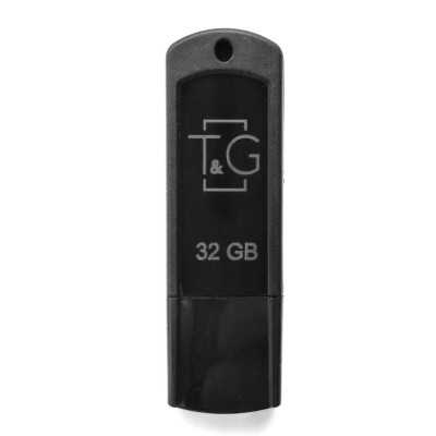 Купить ᐈ Кривой Рог ᐈ Низкая цена ᐈ Флеш-накопитель USB 32GB T&G 011 Classic Series Black (TG011-32GBBK)