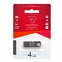 Купить ᐈ Кривой Рог ᐈ Низкая цена ᐈ Флеш-накопитель USB 4GB T&G 117 Metal Series Black (TG117BK-4G)