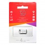 Купить ᐈ Кривой Рог ᐈ Низкая цена ᐈ Флеш-накопитель USB 4GB T&G 105 Metal Series Silver (TG105-4G)