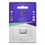 Купить ᐈ Кривой Рог ᐈ Низкая цена ᐈ Флеш-накопитель USB 8GB T&G 105 Metal Series Silver (TG105-8G)